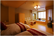 Western style room B with open-air hot spring